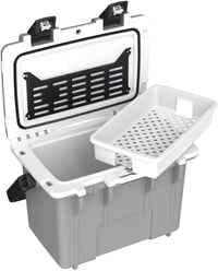 PELICAN - 14QT Personal Cooler - Cement/White