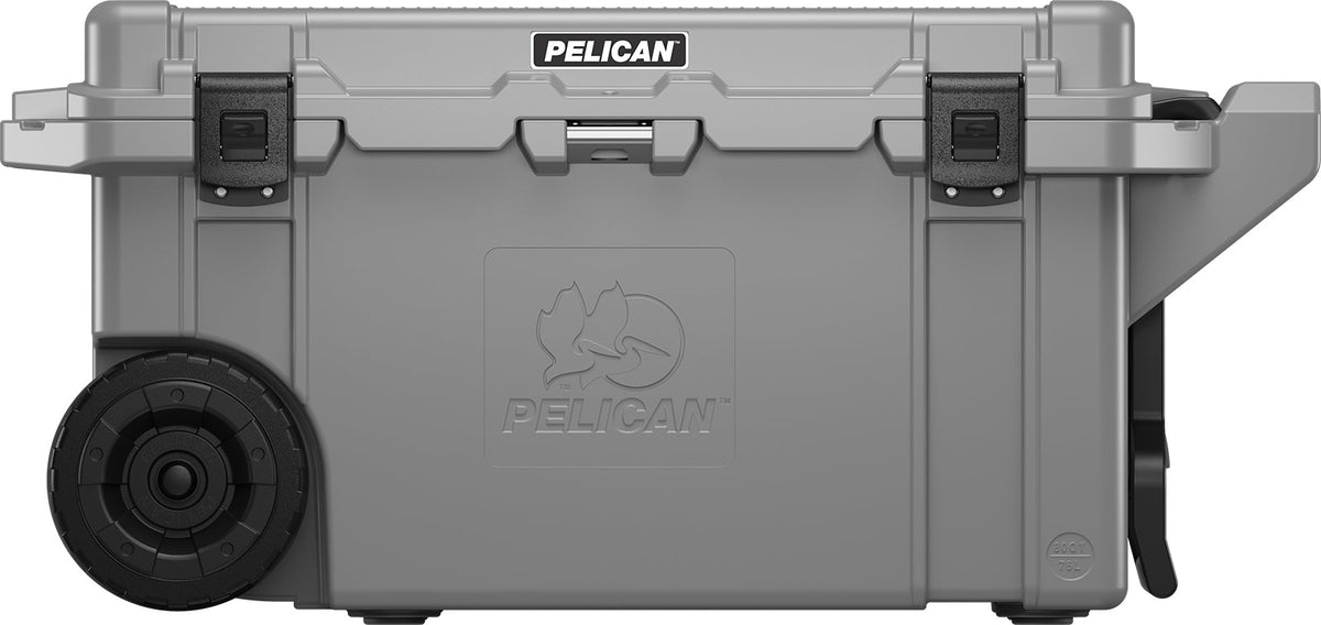 PELICAN - 80QT Elite Wheeled Cooler Gray