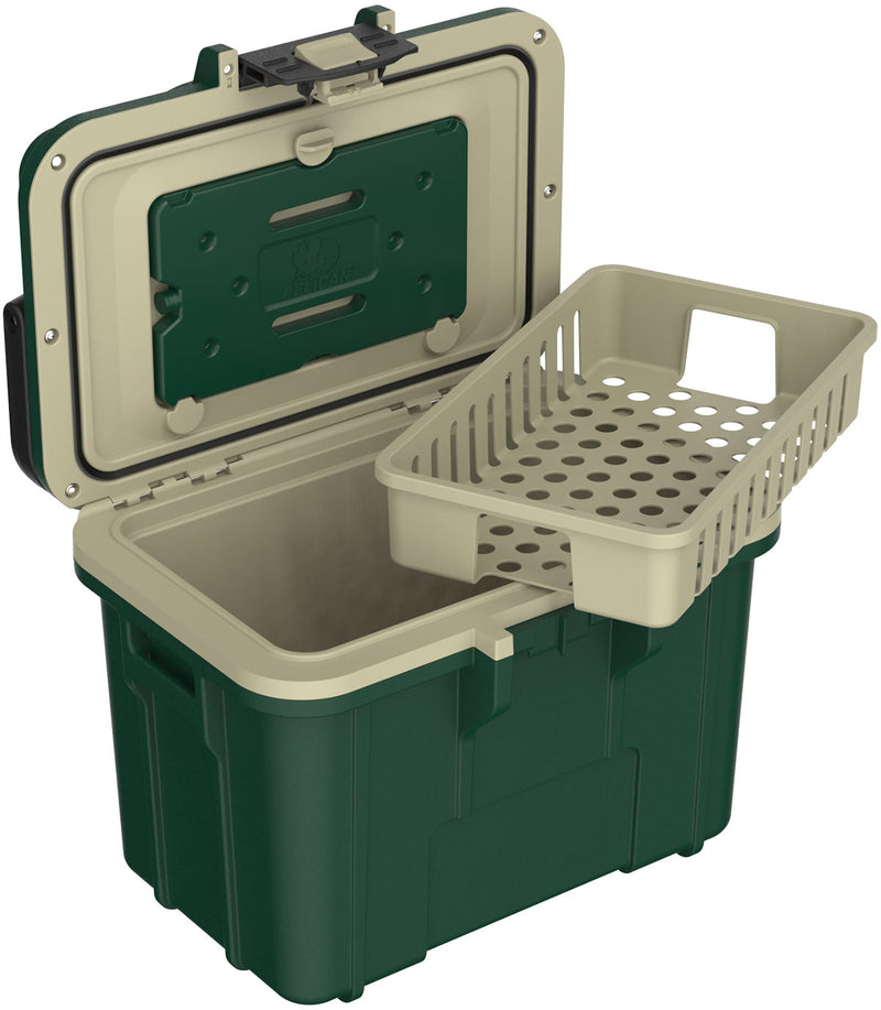 Pelican - 8QT Personal Cooler | Hunter Green / Tan