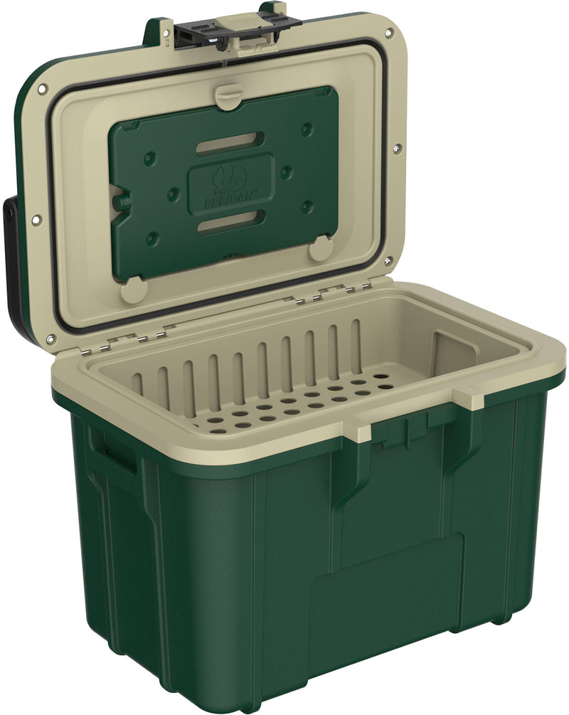 Pelican - 8QT Personal Cooler | Hunter Green / Tan