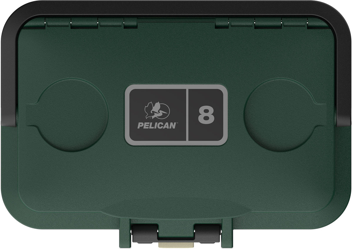 Pelican - 8QT Personal Cooler | Hunter Green / Tan