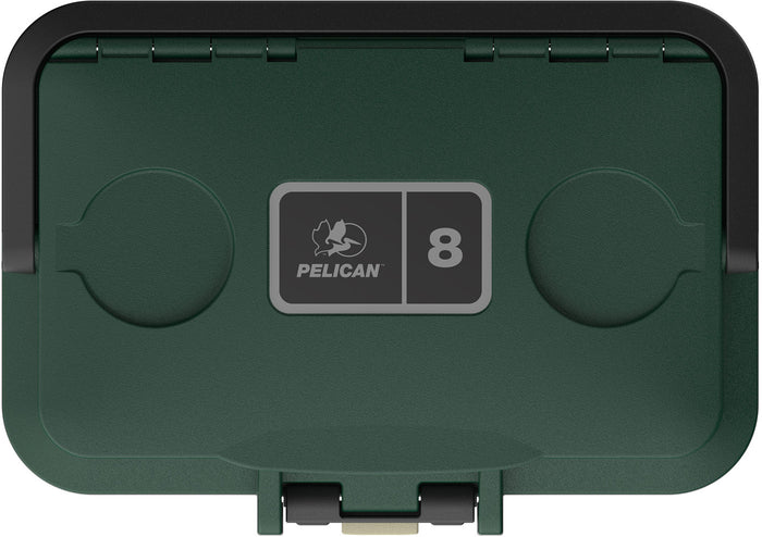 Pelican | 8QT Personal Cooler | Hunter Green/Tan