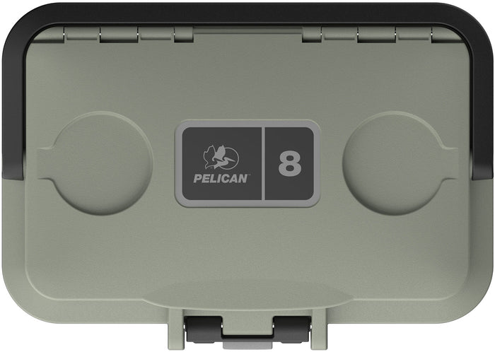 Pelican | 8QT Personal Cooler | Sage/Gray