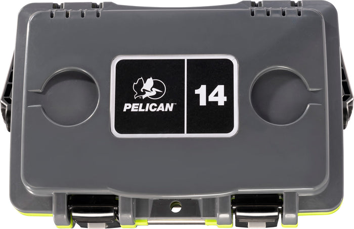 Pelican | 14QT Personal Cooler | Dark Gray/Green