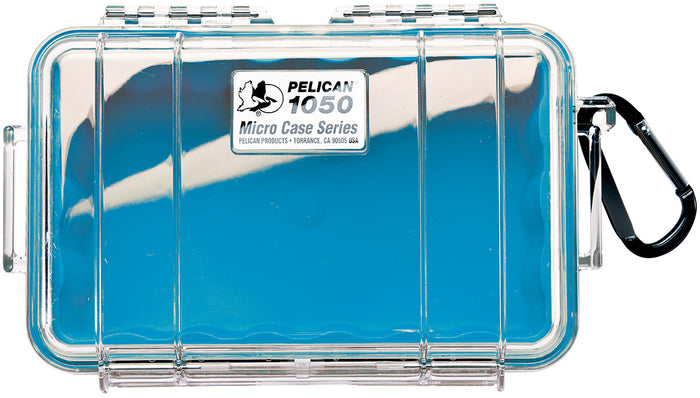 Pelican Micro Case - Blue/Clear