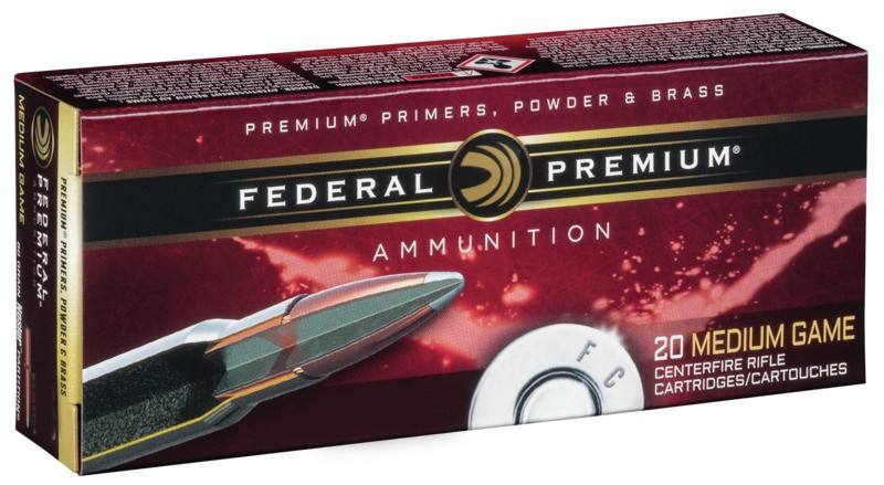 AM 034-390 Federal CF AMMO 308 Win - 165 GR. SIERRA GA.MEKING BTSP "VITAL-SHOK" #p308c