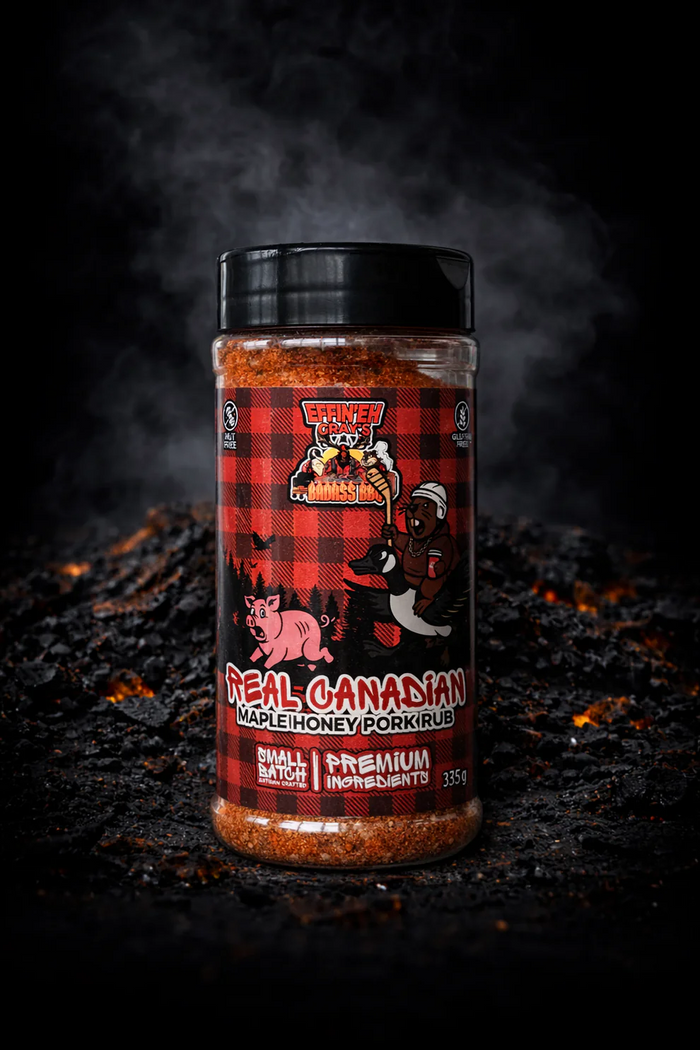 Effin'Eh Gray's | Real Canadian | Maple Honey Pork Rub🍁