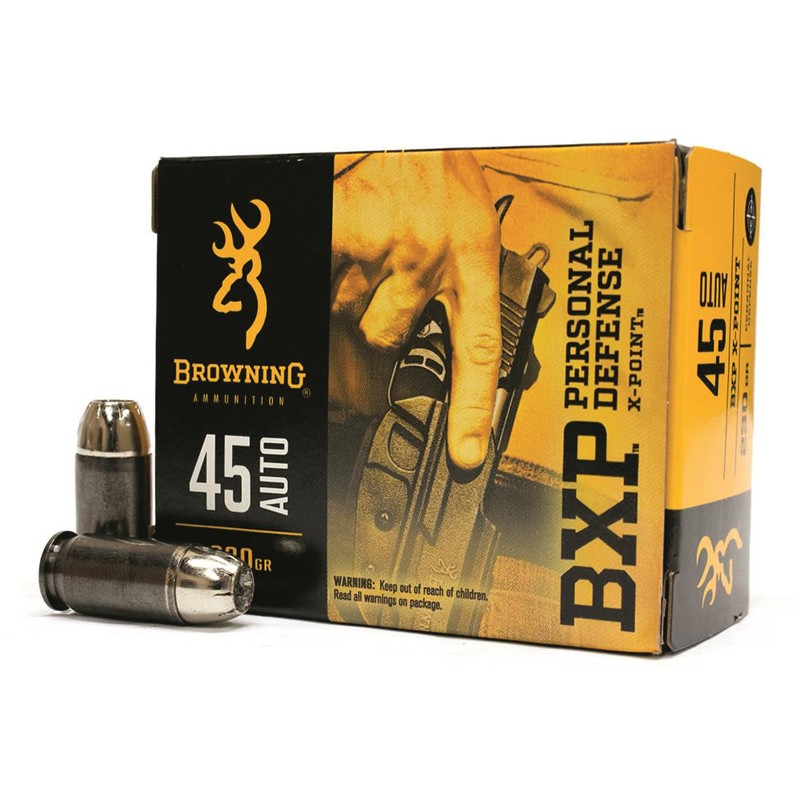 AM 110-694 Browning HG Ammo 45 ACP, 230 gr X-Point, PERSONAL DEFENSE #B191700452