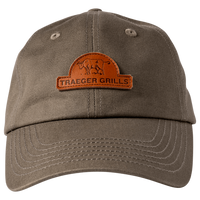 TRAEGER LEATHER PATCH COW HAT