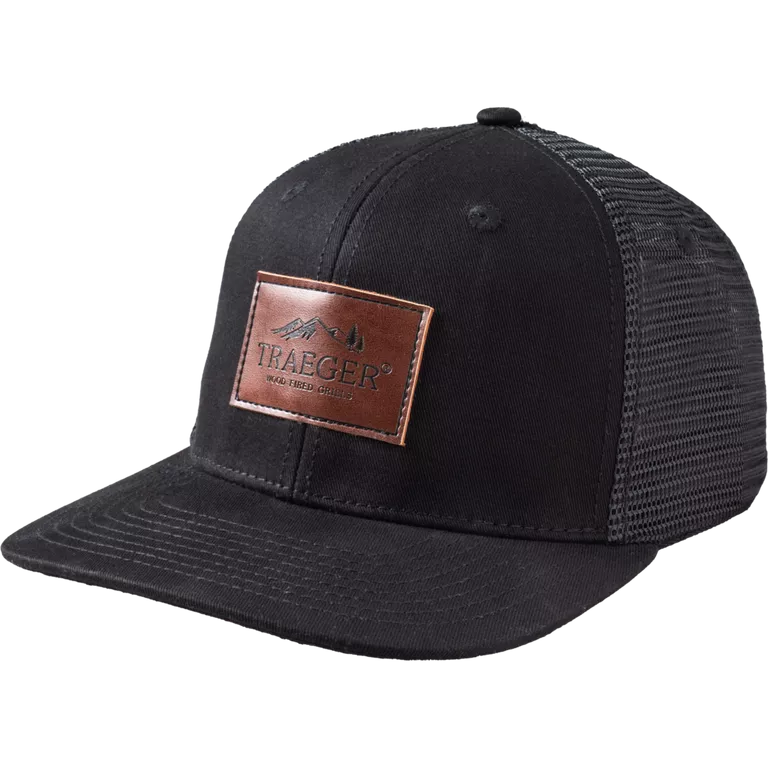 TRAEGER trading post w/patch hat - Black