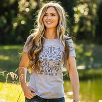 TRAEGER CHEFS TABLE WOMEN'S T-SHIRT GREY