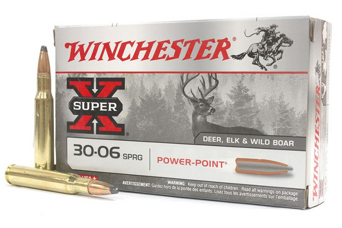 AM 109-495 Winchester CF Ammo 30-06 165gr. Power-Point®