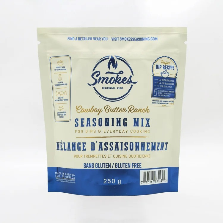 Smokes Seasoning | Seasoning Mix | Cowboy Butter Ranch 🍁