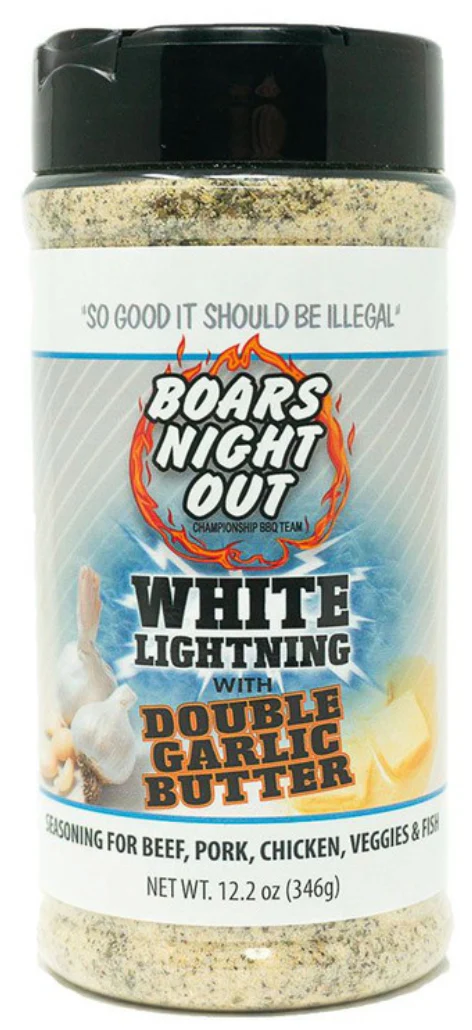 Boars Night Out - White Lightning Double Garlic Butter