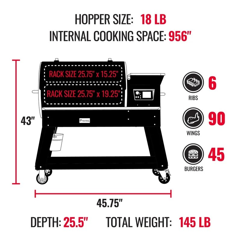 RecTeq Grill | Deck Boss 900