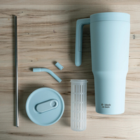 Black Loon | 1.2L Tumbler | w/ Straw 🍁