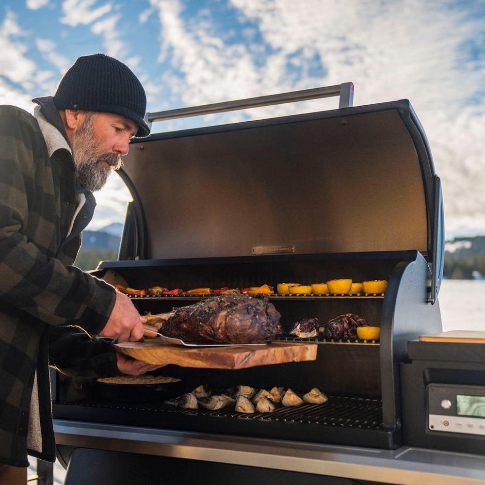 Traeger Timberline 1300 Grill Oak and Iron Outdoor